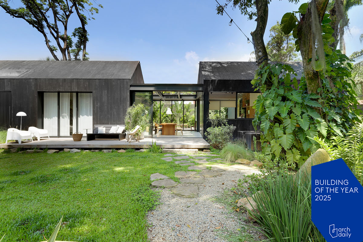 Residência-Itanhangá ripado-de-concreto-area-externa